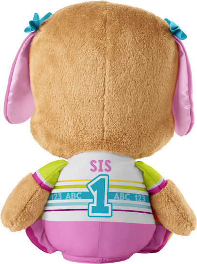 Fisher Price Animal Laugh & Learn Puppy made of Fabric with Music for 18++ Months