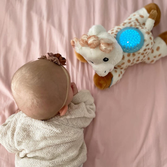 Sophie La Girafe Sleep Toy Velvet made of Fabric with White Noise and Music for 0++ Months