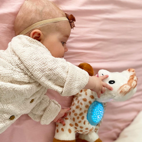 Sophie La Girafe Sleep Toy Velvet made of Fabric with White Noise and Music for 0++ Months