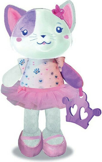 Baby Clementoni Играчка за сън Baby Пухкава Балерина Котенце със звуци за 0++ месеца