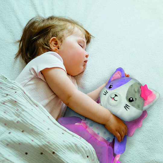 Baby Clementoni Играчка за сън Baby Пухкава Балерина Котенце със звуци за 0++ месеца