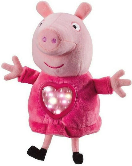 Giochi Preziosi Παιχνίδι Ύπνου Peppa Pig Sleep Over από Ύφασμα με Φως για Νεογέννητα