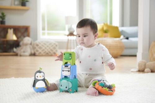 Fisher Price Animal Hello Hands Play Kit with Music for 6++ Months