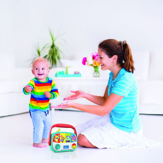 Baby Clementoni Musical Instrument My First Radio with Music for 10++ Months
