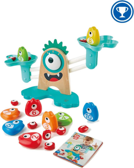 Hape Baby Toy Monster Math Scale made of Wood for 36++ Months
