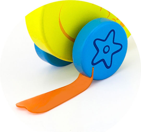 Viga Toys Συρόμενο Παιχνίδι Τρεχαλίτσα Πάπια από Ξύλο για 18+ Μηνών