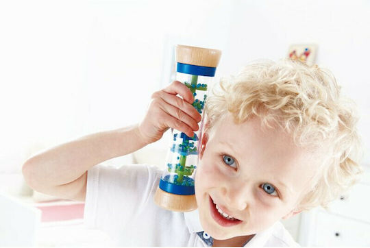 Hape Musical Instrument Early Melodies Beaded Raindrops made of Wood with Sounds for 0++ Months