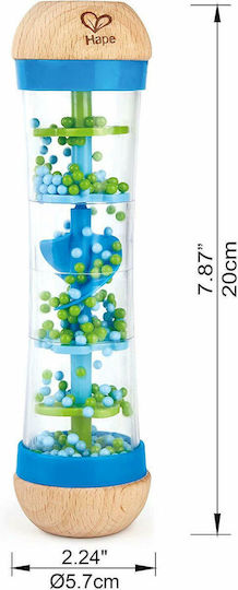 Hape Musical Instrument Early Melodies Beaded Raindrops made of Wood with Sounds for 0++ Months