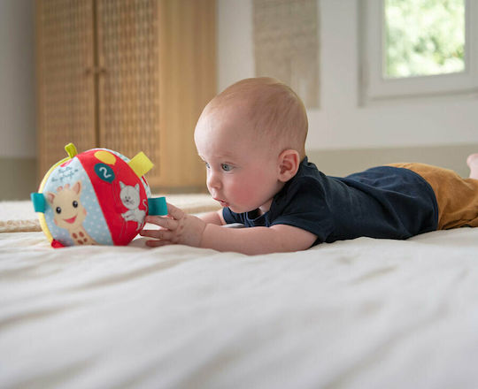 Sophie La Girafe Ball My First Learning Ball made of Fabric with Sounds for 3++ Months