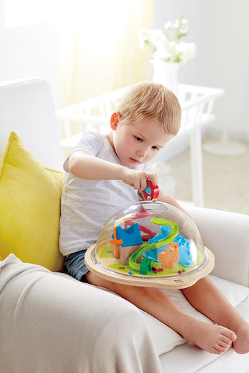 Hape Maze Sunny Valley Adventure Dome made of Wood with Sounds for 24++ Months