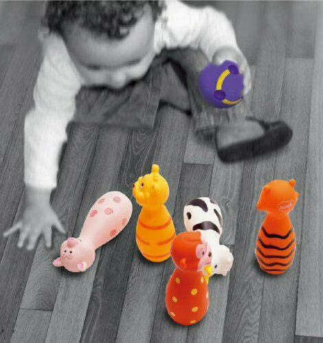 Ludi Bowling Bowling 5 Animals for 10++ Months