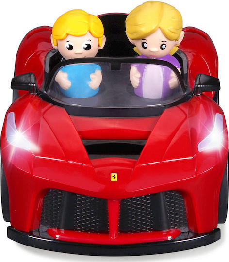 Bburago Vehicle Junior Ferrari Poppin Drivers with Lights for 12++ Months (Various Designs/Assortments of Designs) 1pc