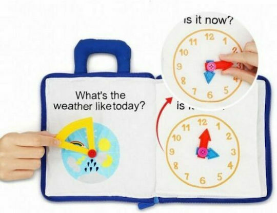 Jollybaby Βιβλίο Δραστηριοτήτων My Quiet Book από Ύφασμα για 12+ Μηνών