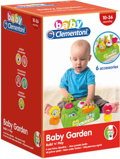 Baby Clementoni Baby Toy My Garden from Recycled Materials for 10++ Months