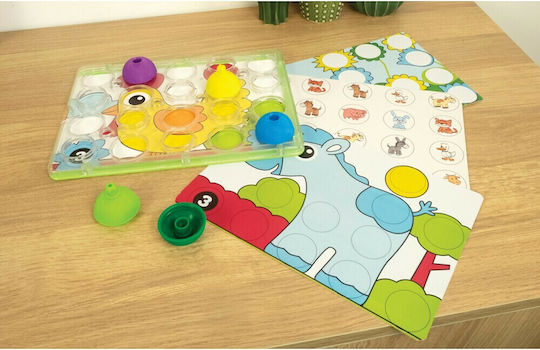 Lalaboom Βρεφικό Παιχνίδι Educational Peg Board για 18+ Μηνών