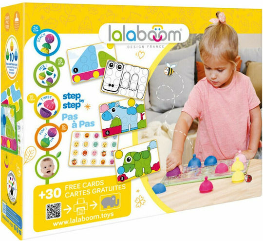 Lalaboom Βρεφικό Παιχνίδι Educational Peg Board για 18+ Μηνών