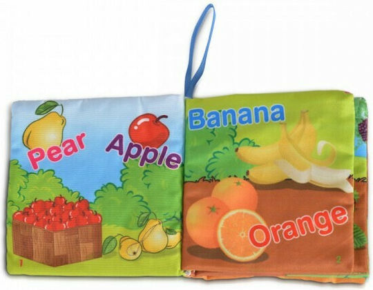 Cangaroo Activity Book Soft Children's Activity Book My Orchard made of Fabric for 12++ Months