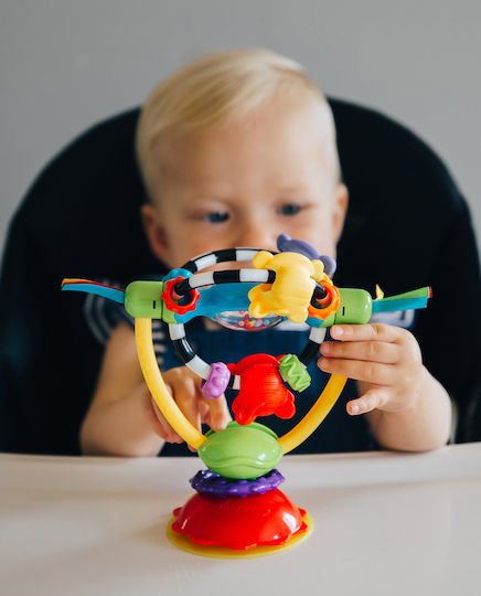 Playgro Baby Toy High Chair Spinning Toy with Sounds for 6++ Months (Various Designs/Assortments of Designs) 1pc