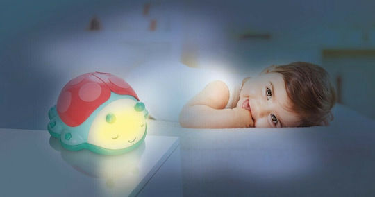 AS Παιχνίδι Ύπνου Ladybug Stars Projector με Φως για Νεογέννητα