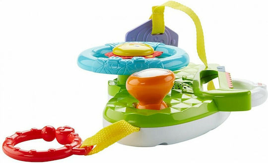 Fisher Price Steering Wheel Rollin' & Strollin' Dashboard with Music for 0++ Months