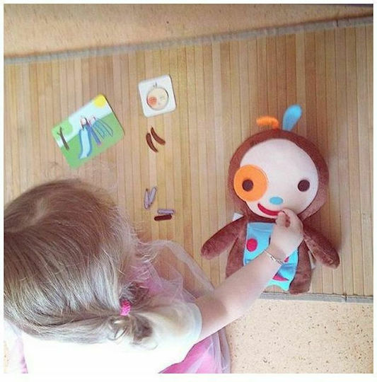 Edushape Βρεφικό Παιχνίδι Κούκλα Συναισθημάτων Feelings Friend από Ύφασμα με Ήχους για 36+ Μηνών