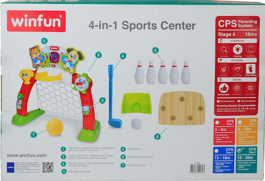 MG Toys Ball Sports Center 4 in 1 for 24++ Months