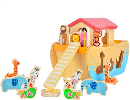 Classic World Arche Noah's Ark aus Holz für 36++ Monate