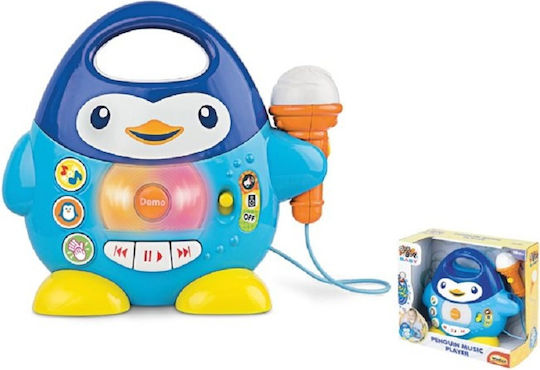 MG Toys Tierchen Kleiner Pinguin mit Musik für 18++ Monate