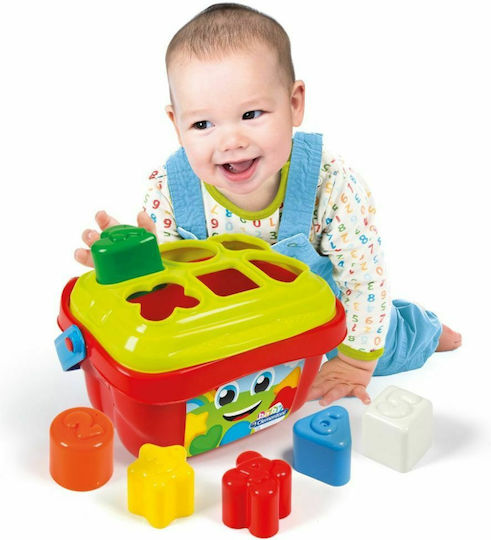 Baby Clementoni Παιχνίδι Ταξινόμησης Σχημάτων Κουβαδάκι με Σχήματα για 9+ Μηνών 1000-