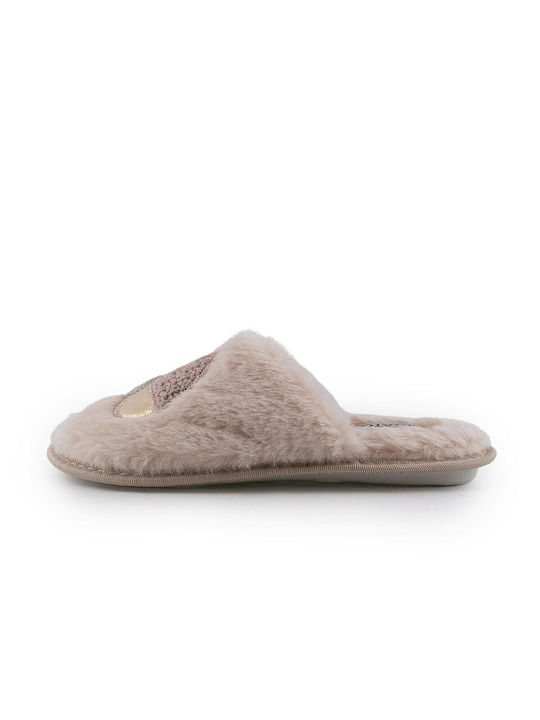 Migato Winter Women's Slippers in Pink color