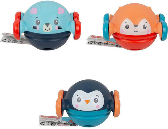 Fisher Price Push Along Animal Balls for 9++ Months (Various Designs/Assortments of Designs) 1pc