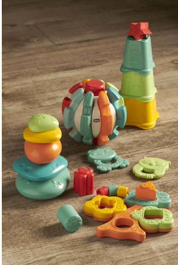 Chicco Stacking Toy Balance Stones Eco for 6++ Months