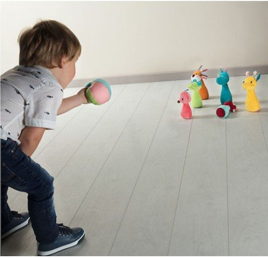 Lilliputiens Bowling Bowling Dschungel aus Stoff für 12++ Monate