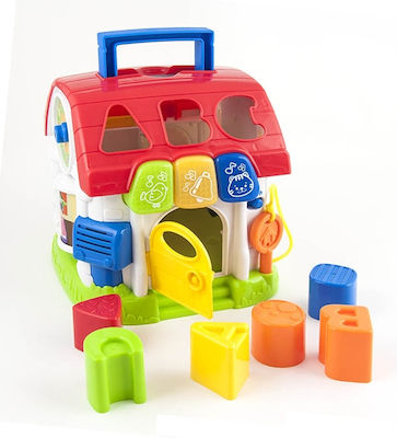 Shape Sorting Toy Sort 'N Learn Activity House with Music for 12++ Months