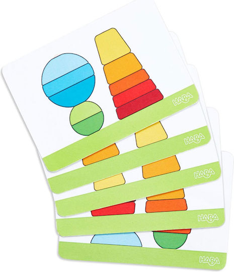 Haba Παιχνίδι Στοίβαξης Pegging Game Fun with Shapes από Ξύλο για 24+ Μηνών