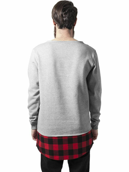 Μπλούζα Μακρυμάνικη Grey / Black / Red