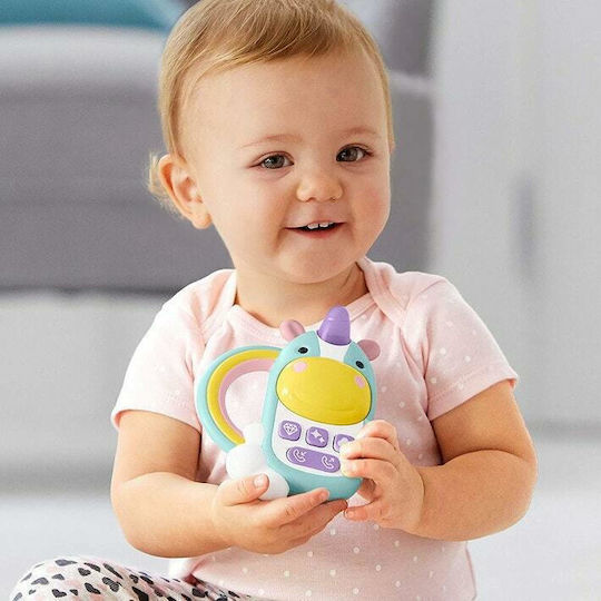 Skip Hop Παιχνίδι Τηλέφωνο Zoo Unicorn Phone με Μουσική και Ήχους για 6+ Μηνών