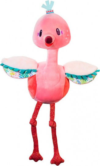 Lilliputiens Animal Anaïs Cuddly Flamingo made of Fabric for 0++ Months