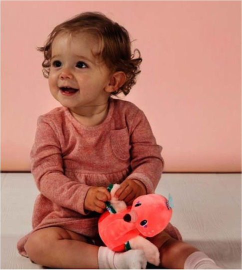 Lilliputiens Animal Anaïs Cuddly Flamingo made of Fabric for 0++ Months