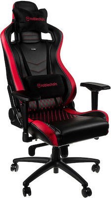 Noblechairs Epic Artificial Leather Gaming Chair with Adjustable Arms Mousesports Edition