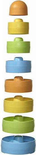 Green Toys Παιχνίδι Στοίβαξης Πυραμίδα Κυλίνδρων για 6+ Μηνών