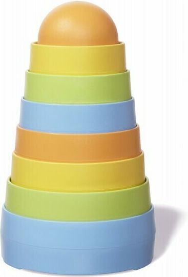 Green Toys Παιχνίδι Στοίβαξης Πυραμίδα Κυλίνδρων για 6+ Μηνών