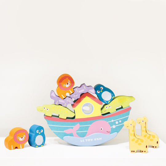 Le Toy Van Κιβωτός Noah's Balancing Ark από Ξύλο για 12+ Μηνών