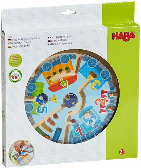 Haba Labyrinth Magnetic Game Neato Number Train aus Holz für 24++ Monate