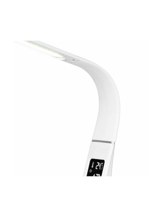 Rebel LED Schreibtischlampe mit flexiblem Arm in Weiß Farbe