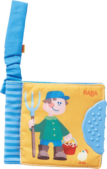 Haba Βιβλίο Δραστηριοτήτων Buggy Cloth Book - Animal Farm από Ύφασμα για Νεογέννητα