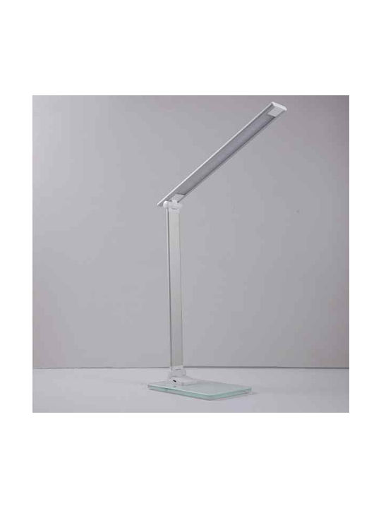 Atman LED Office Lamp Foldable in White Color