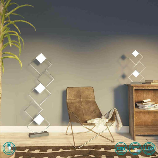 Wofi Διακοσμητικό Φωτιστικό Jade LED Θερμό Λευκό 3000K 27.5x27.5εκ.