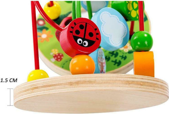 Phoohi Maze Garden Labyrinth Prewriting made of Wood for 24++ Months