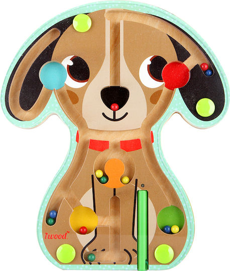 iwood Animal Μagnetic Dog made of Wood for 24++ Months
